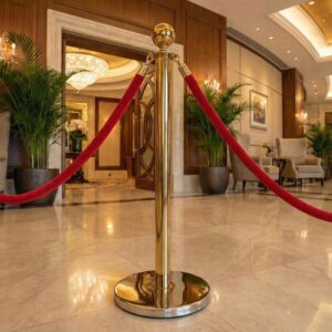 1.jpg Separador de fila Emperador de Acero Inoxidable Dorado