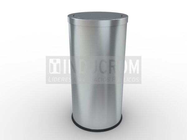 1152-thickbox_default-Praga.jpg Basurero de acero inoxidable Tapa Péndulo Praga