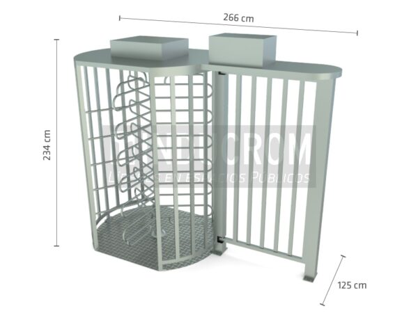 1472-thickbox_default-Torniquete-Alto-3-A-Puerta-Alta-Bidireccional-Automatica.jpg Torniquete Alto 3-A + Puerta Alta Bidireccional Automática