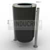 Basurero Urbano Amsterdam con Soporte