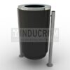 Basurero Urbano Amsterdam con Soporte