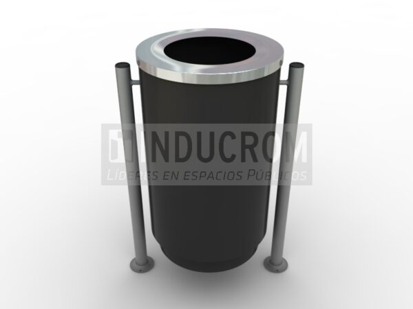 Basurero Urbano Amsterdam con Soporte