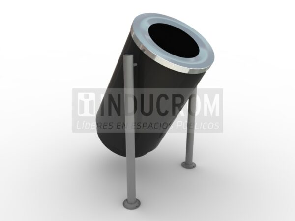 Basurero Urbano Amsterdam con Soporte