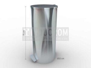 Basurero Tapa Pedal Freiburg