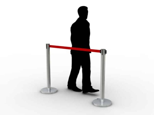 Separador de Fila B-30 Negro