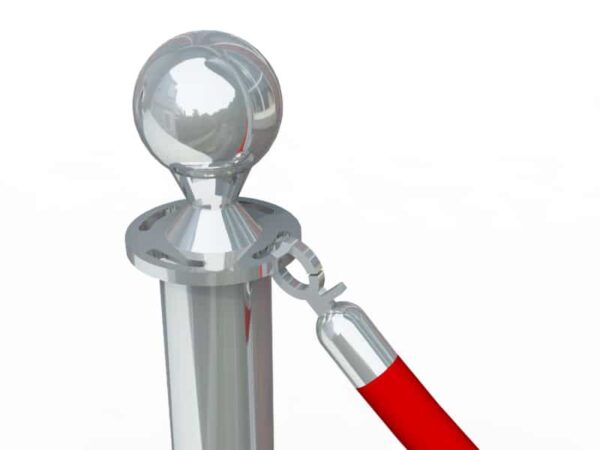 Separador de fila Emperador de Acero Inoxidable